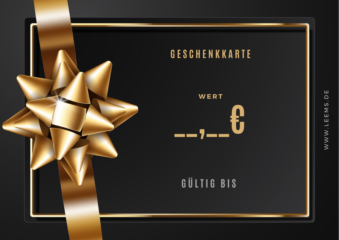 LEEMS Geschenkgutschein